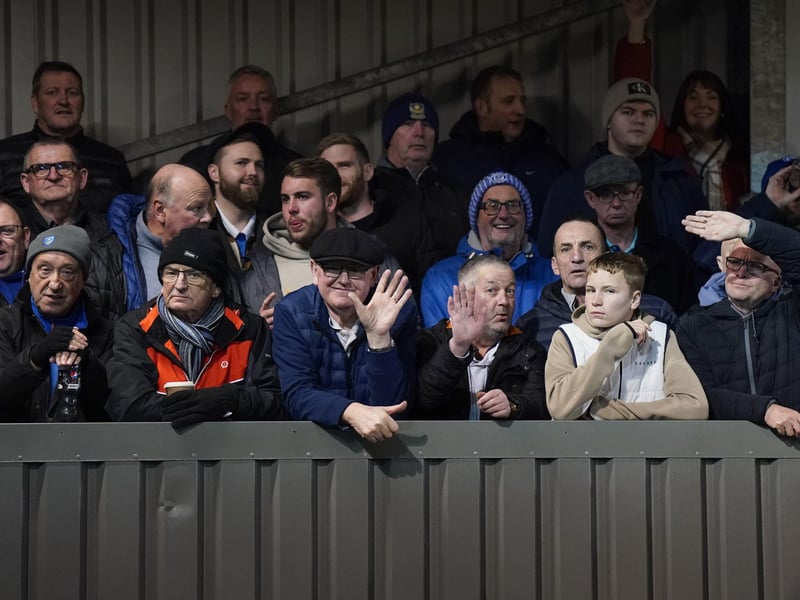 There were many happy faces on show before kick-off but perhaps not as many after the final whistle
