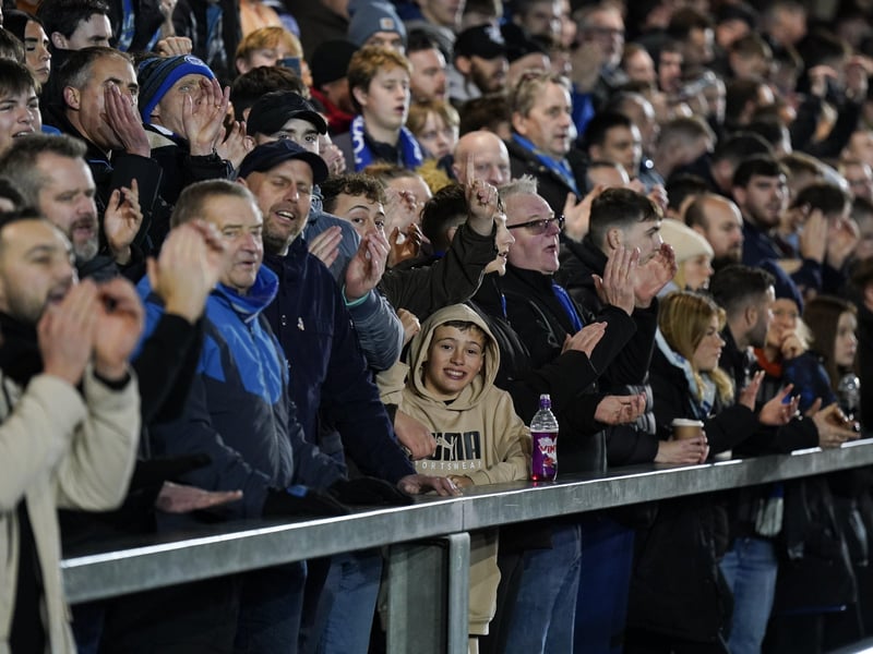 As always, the travelling Fratton faithful made themselves well and truly heard at St James Park