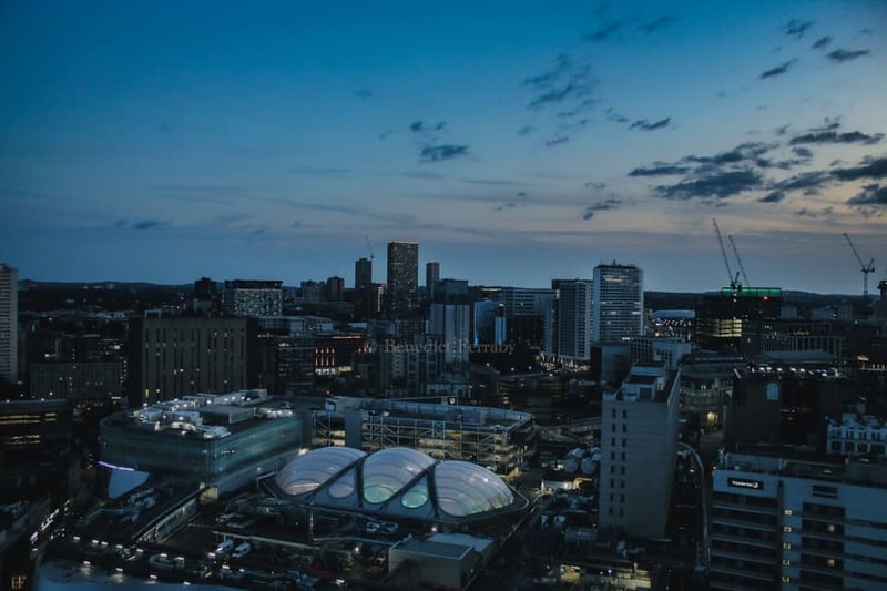 Birmingham's stunning skyline, captured by Benedict Ferraby