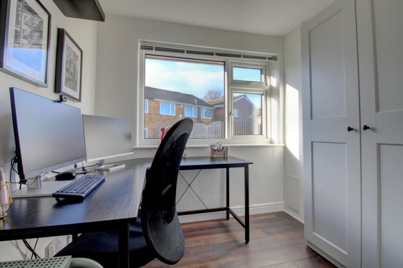 The bedrooms can easily be used as office space if required.