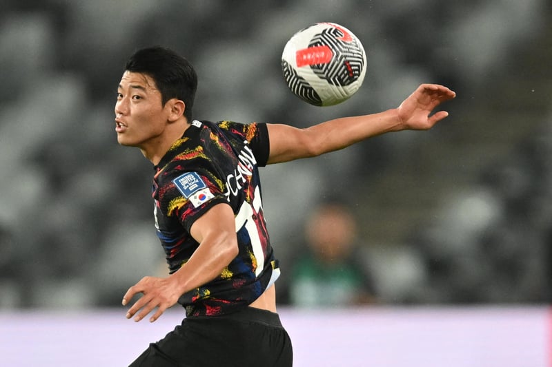 Representing South Korea at Asia Cup and so won't be available for selection to Gary O'Neil. 