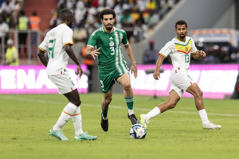 Representing Algeria at AFCON and has linked up with the squad. 