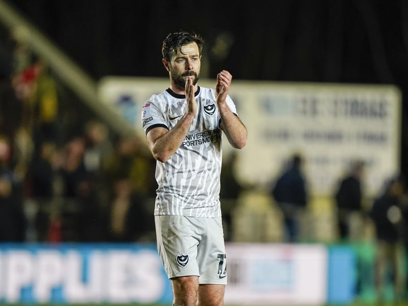 The right-back has been as dependable as ever in recent weeks but no doubt fans would love to see more of the finely executed crosses into the box he's renowned for at Fratton Park.