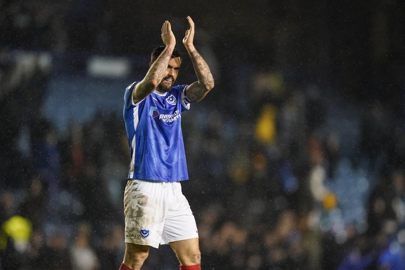 Marlon Pack thanks the Fratton faithful for their support after the Blues' New Year's Day win against Stevenage.