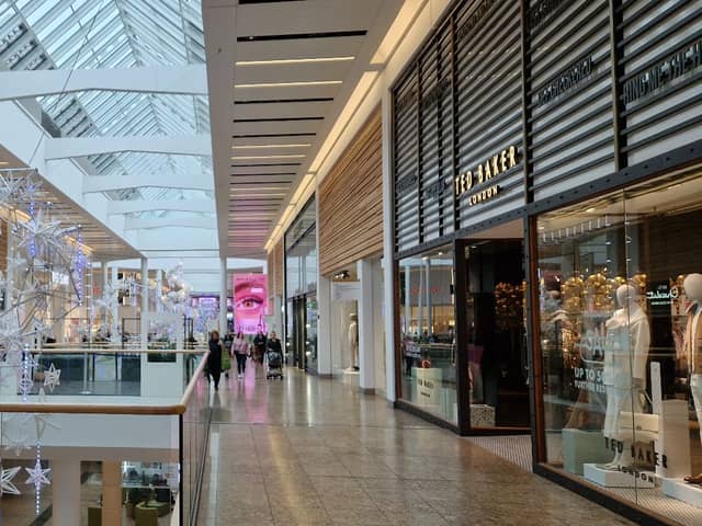 There are 20 jobs on offer right now at Meadowhall Shopping Centre in Sheffield that can be applied for online for need a CV brought into the store.