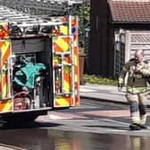 Firefighters were called to pump out flooded cellars near Totley. File picture shows firefighters at an incident (David Kessen, National World)