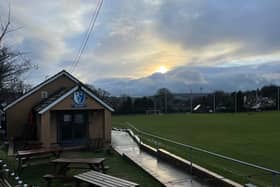 Hallam FC's Sandygate Road ground is the oldest football ground in the world. Picture: Chris Holt