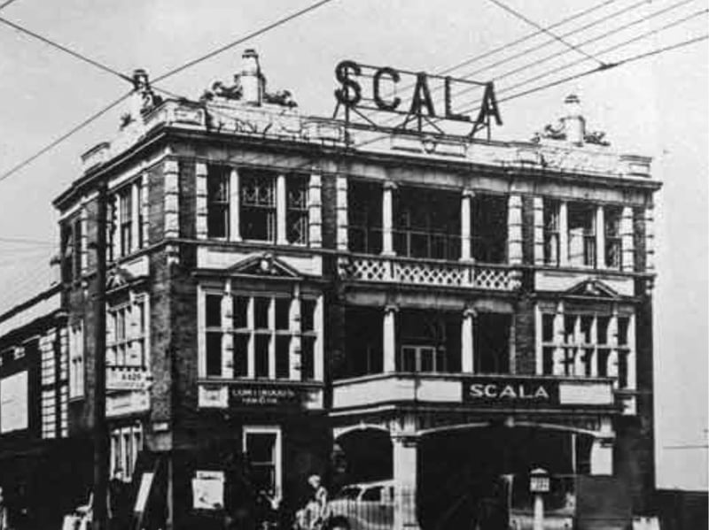 The Scala Cinema, on Brook Hill, Sheffield city centre, in July 1952.