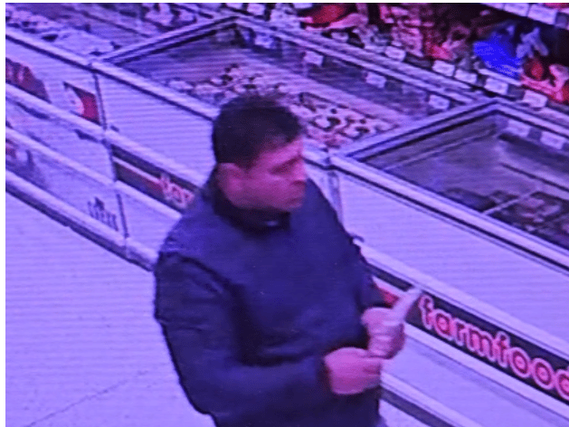 Officers in Doncaster have released CCTV images of a man they would like to speak to in connection with a theft.
It is reported that on Sunday 5 November at 2.30pm, the victim, a seven-year-old boy, had his mobile phone stolen while in Farmfoods on Wheatley Hall Road.
Enquiries are ongoing but officers are keen to identify the man in the images as they may be able to assist with enquiries.
Do you recognise him? Quote investigation number 14/196348/23 when you get in touch.