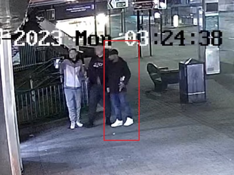 Officers in Sheffield have released a CCTV image of a man they would like to speak to in connection with an alleged robbery and assault in Arundel Gate, near Sheffield Hallam University.
It is reported that on Monday 23 October at 3.15am, a man was approached by four males who assaulted him before robbing him of his watch, jewellery, mobile phone, bank card and bus pass.
The victim had been drinking at the Bankers Draft pub in Market Place in Sheffield city centre prior to the attack.
An investigation is ongoing but officers are keen to identify the man in the images as they feel he may be able to assist with enquiries.
Do you recognise him?
He has been described as a mixed race man of a medium build, with short dark hair and a beard. Is it is believed he is aged between 20 and 35 and is approximately 5ft 5ins to 5ft 8ins tall.
Quote incident number 88 of 23 October 2023 when you get in touch.