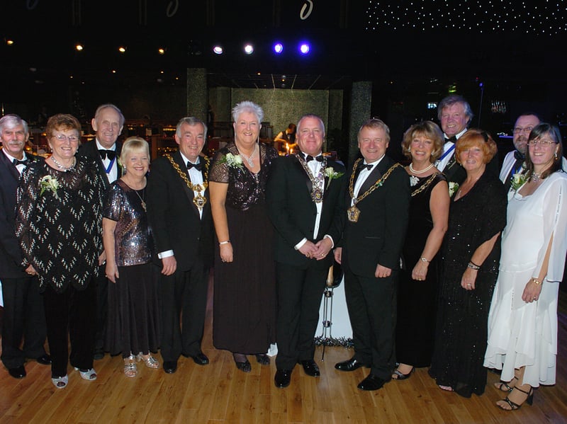 Blackpool Licensed Victuallers Association held their annual dinner dance at The Sands venue.
President Michael Sugden (centre) with the Mayors of Blackpool and Wyre and committee members