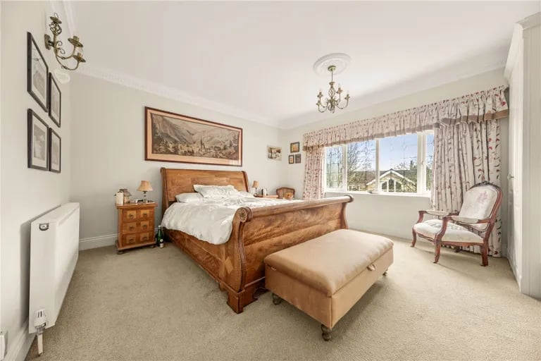 The home features five good size bedrooms.
