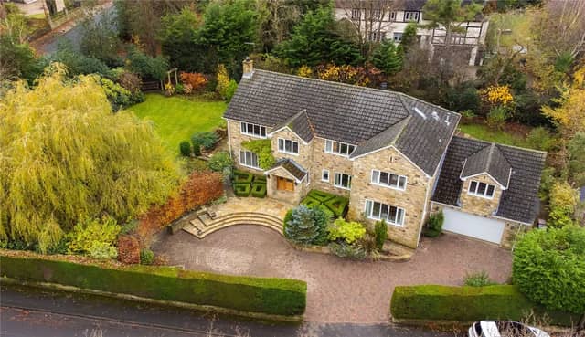 This gorgeous country house on Heather Vale in Scarcroft is on the market with Furnell Residential for £1,350,000.