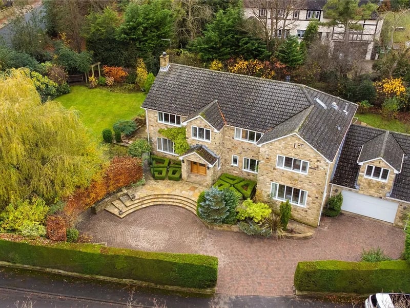 This gorgeous country house on Heather Vale in Scarcroft is on the market with Furnell Residential for £1,350,000.