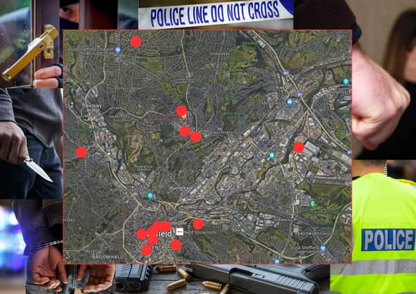 Pictured in this gallery are the most crime-ridden streets in Sheffield in November 2023, based on the number of reports made to police
