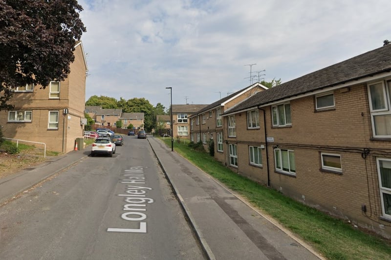The joint ninth-highest number of reports of offences that took place in Sheffield in November 2023 were made in connection with incidents that took place on or near Longley Hall Way, near to Northern General Hospital, Fir Vale, with 14