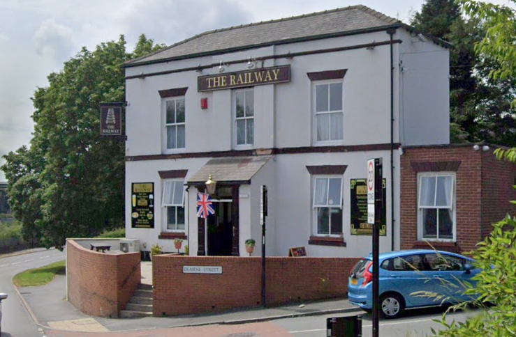 The Railway on Holywell Rd, Wincobank, occupies a Victorian building that may have been the station master’s house for the defunct Brightside Station (1838-1995). It is interesting for the substantial survival of (now quite rare) fittings from a 1960s-style makeover.
One recent Google reviewer gave it five stars recently and said: “Great little pub, staff are great.”
