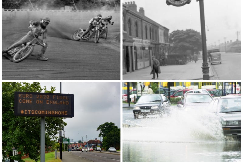 9 photos spanning 90 years of Newcastle Road.