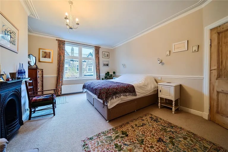 There are three large double bedrooms.