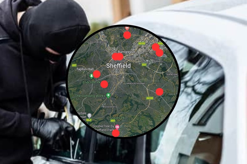 The 9 worst streets in Sheffield for reported vehicle offences in November 2023 have been revealed, following the release of South Yorkshire Police figures