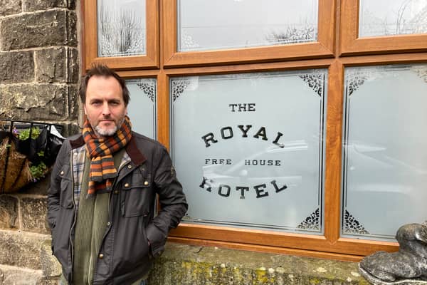 Jon Boden, founder of Royal Traditions, insisted there was “everything to play for" in the campaign to 'save' The Royal in Dungworth. Pic: Elliott Green.
