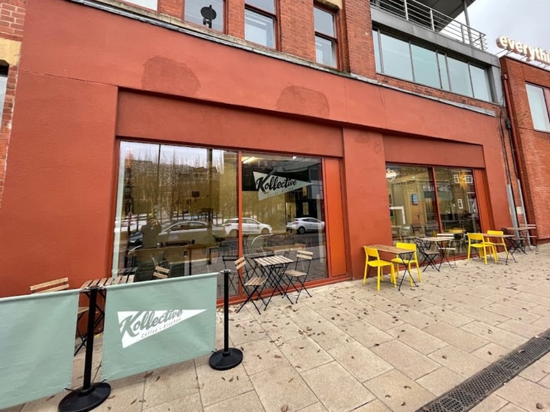 This popular cafe on Brown Street has an average rating of 4.7 stars from 235 reviews on Google. One customer called it a 'charming cafe in Sheffield with a relaxed atmosphere and a menu of colorful, freshly prepared dishes'.