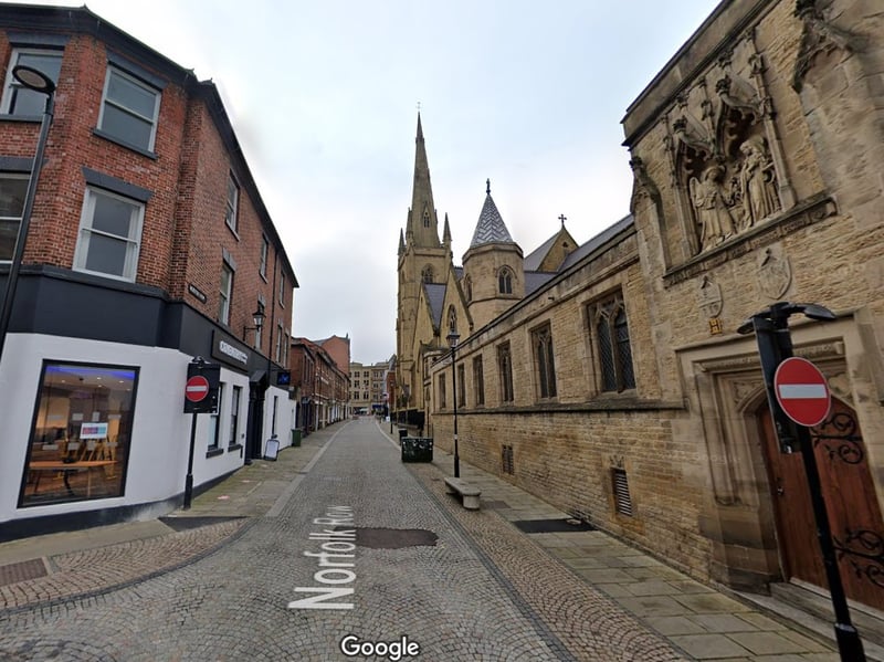 When it was built in 1850, St Marie's Catholic Cathedral was said to be the tallest building in Sheffield, at 60m, until the Town Hall was built 47 years later/
