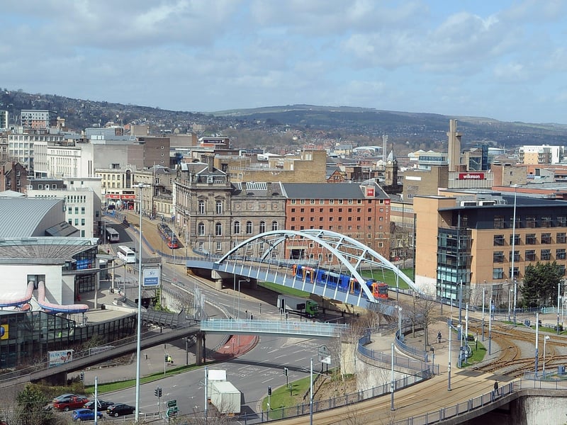 It is not a building, but the tram bridge across Park Square has become an important part of Sheffield's skyline from many views