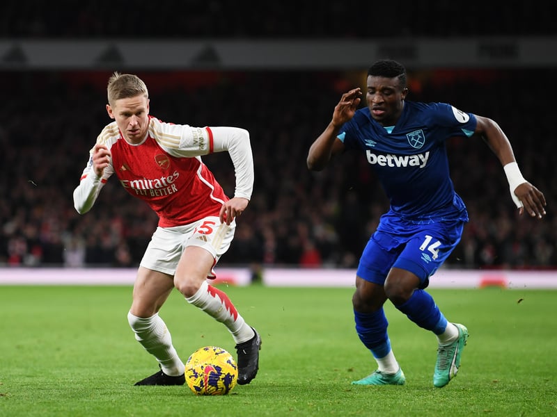 Zinchenko's injury record is spotty, but he nevertheless seems to be the preferred choice at left-back.