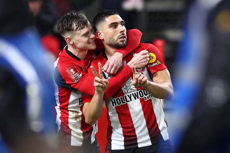 Maupay's season-long loan from Everton will expire this summer but Brentford have the option to make it permanent.