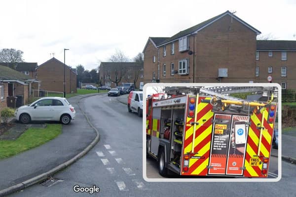 Firefighters were sent to Little Norton Avenue, Norton, in consecutive nights because of car fires. Main picture: Google. Inset picture: National World