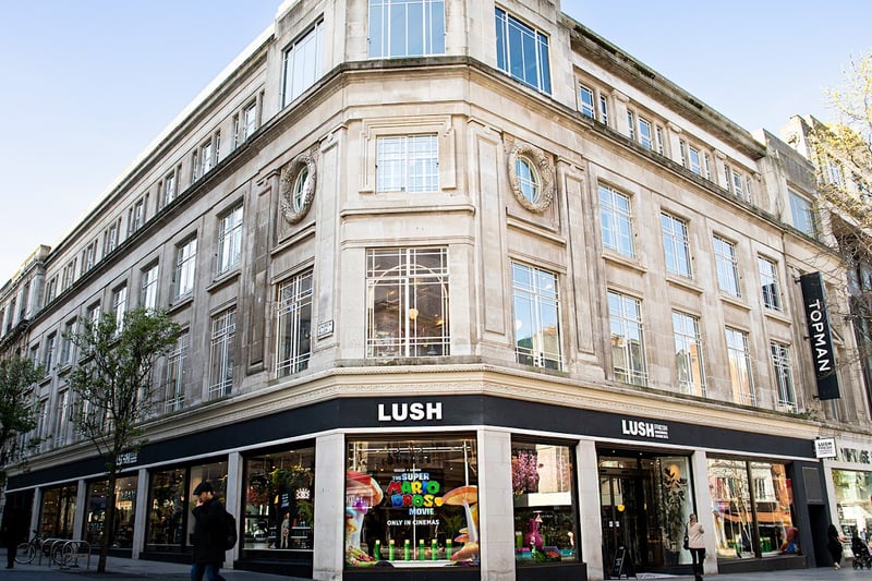 Liverpool's Church Street is home to the biggest Lush store in the world, filled with cruelty free beauty products. Sit at the bath bomb conveyor belt, visit the special spa or visit the hair salon. Spread across four floors, you'll find products that are not available in any other Lush. 