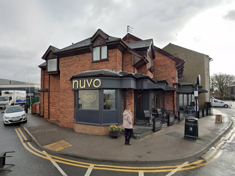 Rated 4: Nuvo at 16 Tithebarn Street, Poulton-Le-Fylde, Lancashire; rated on November 30