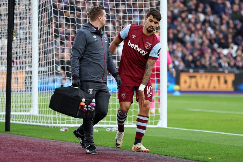 It looks unlikely Paqueta will be back come the end of the transfer market but the winger played down reports he would be absent for two months after limping off against Bristol City earlier this month.