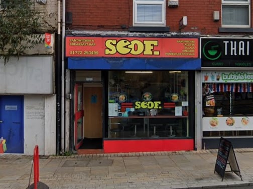 Rated 5: Scof at 98 Friargate, Preston; rated on December 13
