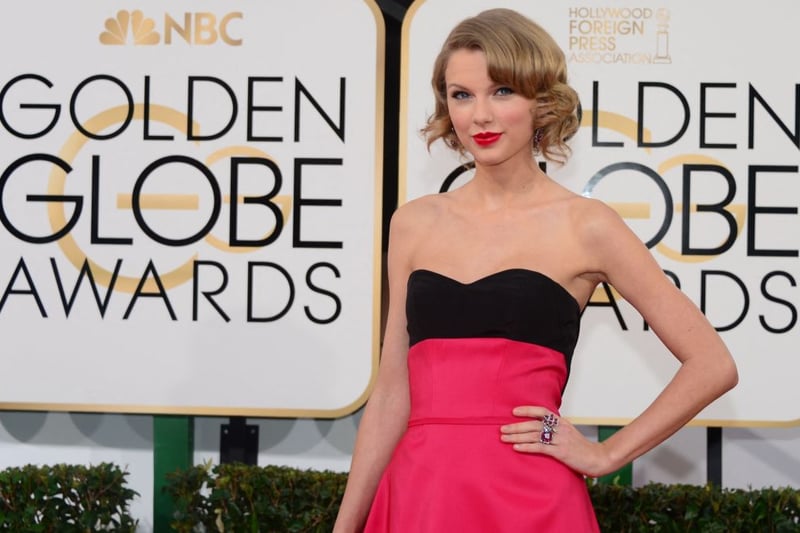 In 2014, Taylor Swift wore a two-toned Monique Lhuillier dress.