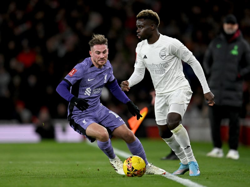 Bukayo Saka's place in the starting XI is set in stone - Arsenal's talisman isn't going anywhere.