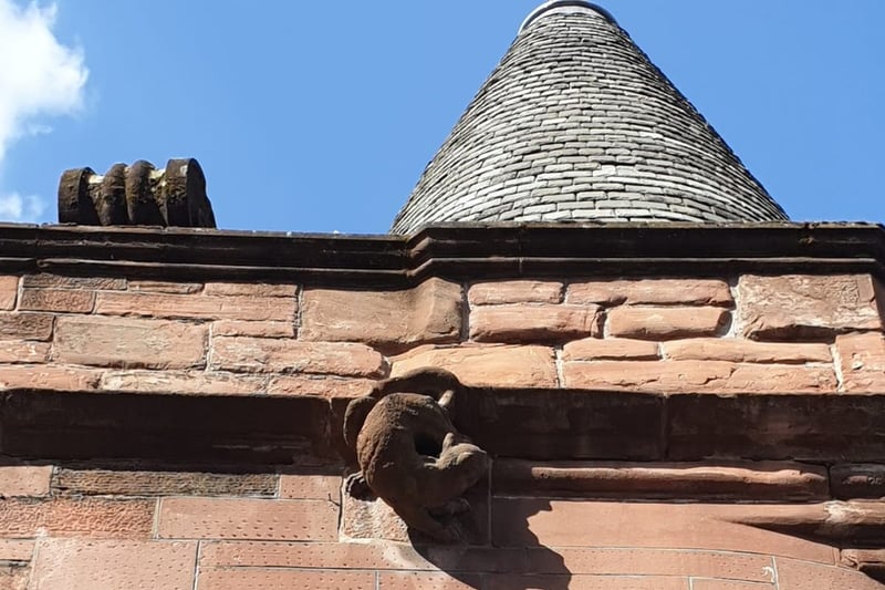 The Govan cat is another feline hero of Glasgow. Next time you're going to Brechin's Bar, take a look up and you'll see this little sandstone fella. Known for clearing out entire warehouses on his lonesome, the cat met his fate at the hands of one particularly big rat. He was commemorated in stone for his service.