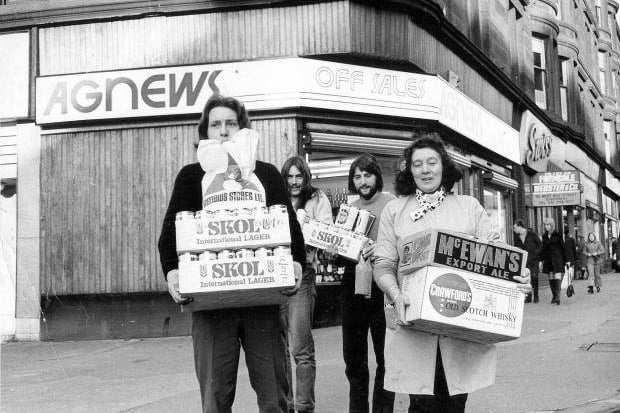 'There's always change at Agnews' - this old off-license would advertise bottles of whisky on the telly for just £3.99 a bottle - a ludicrous concept today but back in the day it was enough to get any Glaswegian up off the couch. One of the most popular branches in Glasgow was on the corner of Byres Road and Havelock Street.