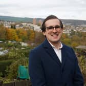 Lewis Dagnall, Labour candidate, says in 2022 Yorkshire Water spilled sewage 65 times for 183 hours (the equivalent of more than seven days) from the sewer overflow system near Roscoe Bank.
