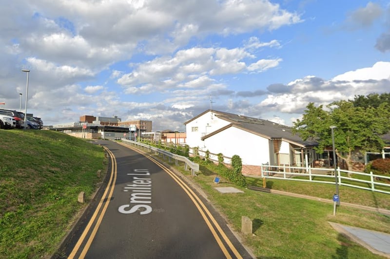 The joint second-highest number of reports of criminal damage and arson in Sheffield in November 2023 were made in connection with incidents that took place on or near Smilter Lane, near to Northern General Hospital, Fir Vale, with 4