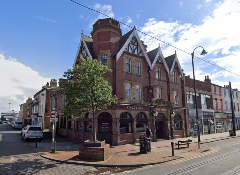 Rated 5: Kings Arms Hotel at 105 Lord Street, Fleetwood; rated on November 17
