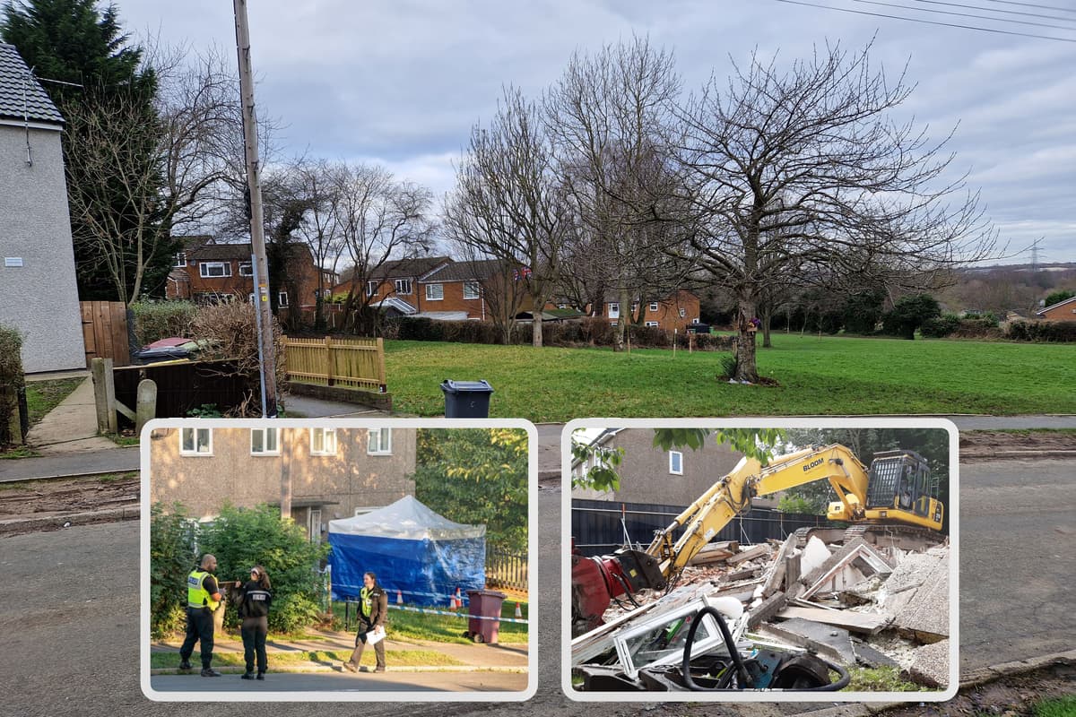 Killamarsh Colliery Killamarsh killings house is now just peaceful green space