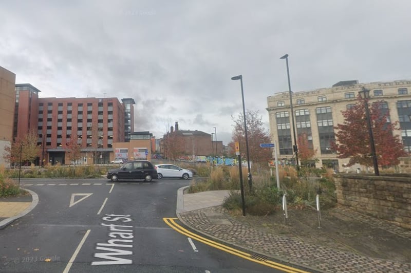 The joint fourth-highest number of reports of drug offences in Sheffield in November 2023 were made in connection with incidents that took place on or near Wharf Street, Victoria Quays, with 2