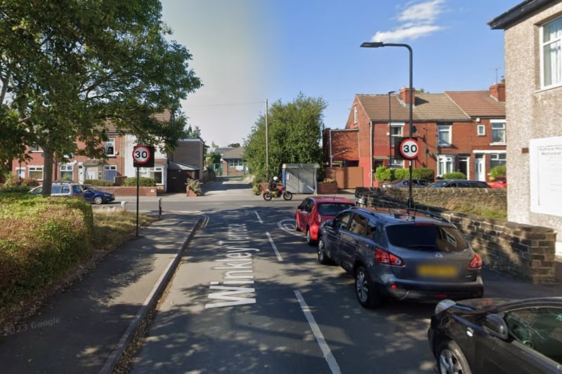 The joint fourth-highest number of reports of drug offences in Sheffield in November 2023 were made in connection with incidents that took place on or near Winkley Terrace, Shiregreen, with 2