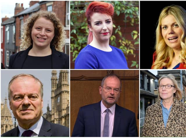 Sheffield's MPs, clockwise from top left; Olivia Blake, Louise Haigh, Miriam Cates, Gill Furniss, Paul Blomfield, Clive Betts. Here are all the gifts, donations or extra income they registered in 2023. Images from Labour, PA Wire, LDRS, houses parliament.