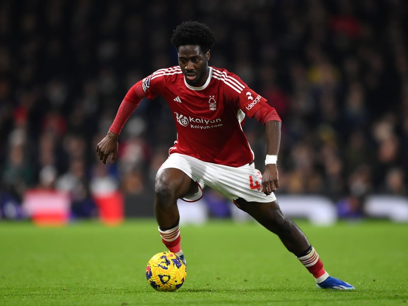 Aina is representing Nigeria at the African Cup of Nations.