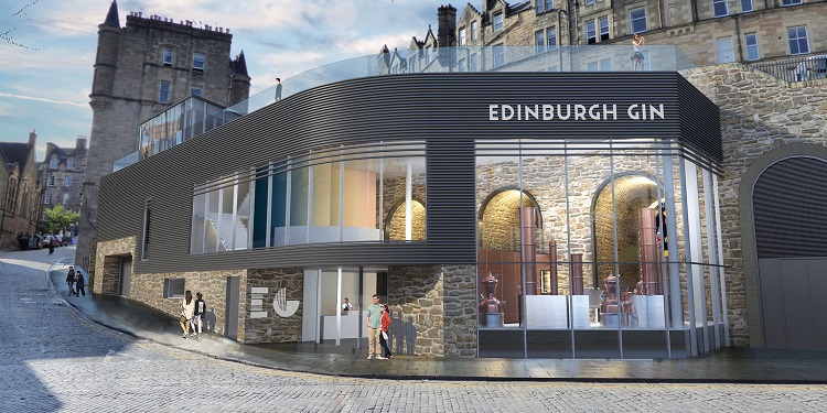 The new £14 million Edinburgh Gin Distillery and Visitor Centre on Canongate is set to be completed by summer 2024.