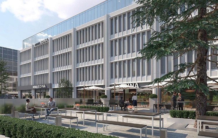 A new 157-bedroom hotel is taking shape in a former office block at Haymarket.
International hotel operators Meininger are transforming the 1970s Osborne House into a hotel offering double, triple, four-bed and even six-bed rooms. 
It is due to open by the end of 2025.