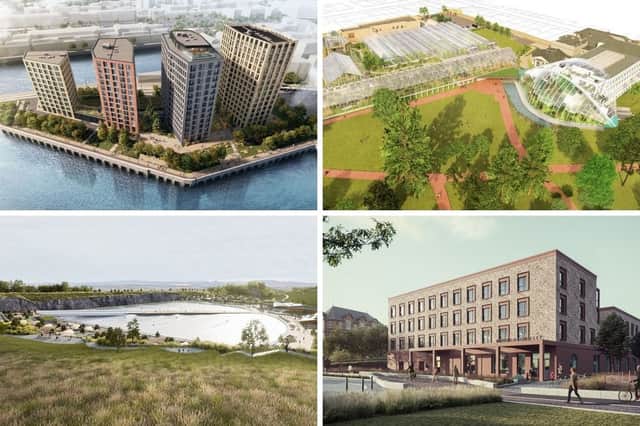 Some of the developments set to be completed in and around Edinburgh in the coming five years.